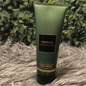 NWTS Bath & Body Works Men’s Collection TERRAIN Body Cream 8oz